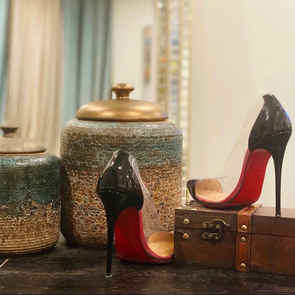 Christian Louboutin PVC pumps  Size 37 clear